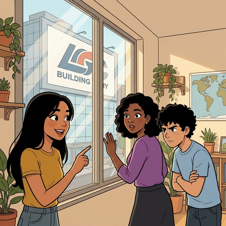 La escuela de Vale enfrenta a la cadena BigTalk al otro lado de la calle